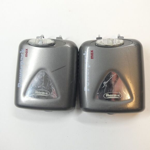 2 Therm-Ic Powerpack Max Battery Packs For Boot Heaters - Picture 1 of 7